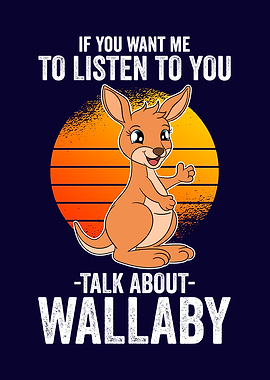 Funny Wallaby