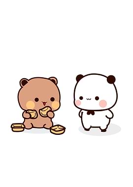 two cute bears