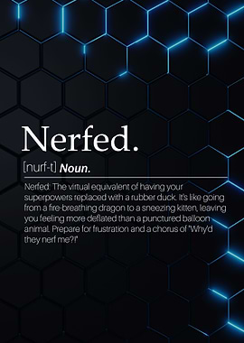 Nerfed gaming definition