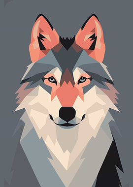 Animal Minimalist Flat