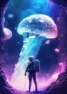 Jellyfish In Space