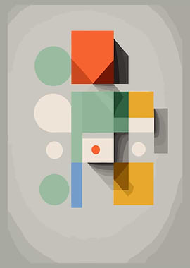 Abstract Shapes Bauhaus