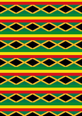 Reggae Flag Jamaica Flag