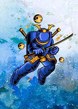 Modern samurai astronau