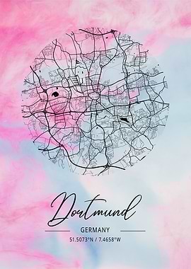 Dortmund Beta Watercolor M