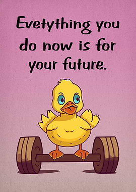 future weightlifting duck