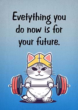 future weightlifting cat