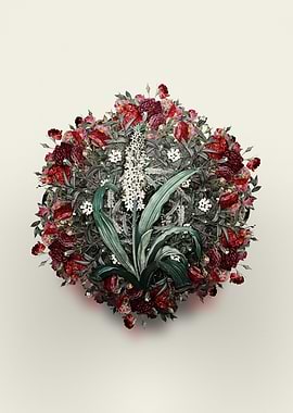 Eucomis Punctata Wreath