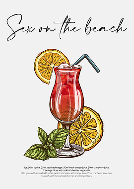 Sex on the Beach Cocktail