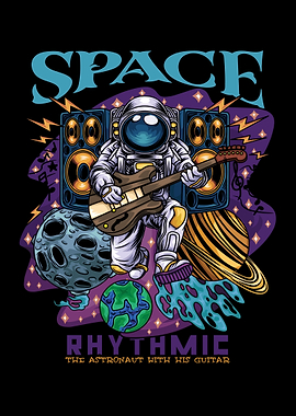 universe rocker astronaut