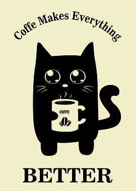 Cat and Coffee