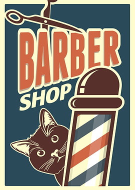 Cat Barber Shop