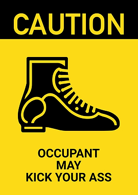 CAUTION BOOT