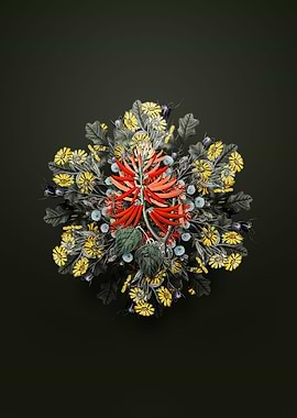 Naked Erythrina Wreath