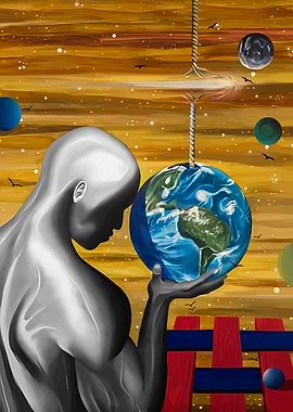 THE CREATOR SURREAL PAINT