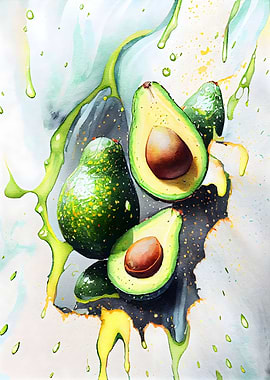 Healthy Fresh Avocado