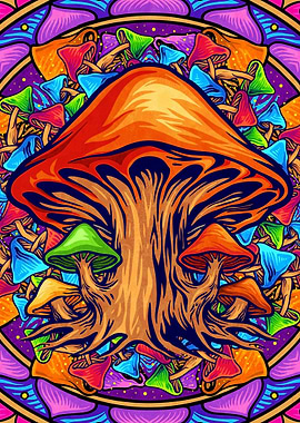 Mushroom Mandala