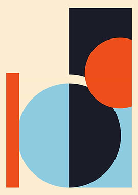 Bauhaus Geometric Art