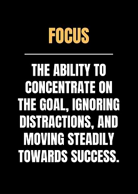 Focus Motivational Quotes