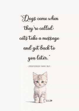 Cat Quote