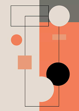 Bauhaus Geometric Retro