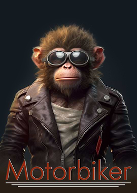 Motorbiker monkey style