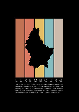 Luxembourg Map