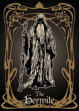 The Hermite Tarot card
