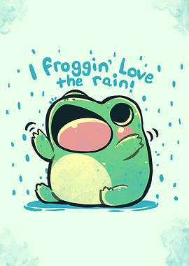 Froggin Love the Rain
