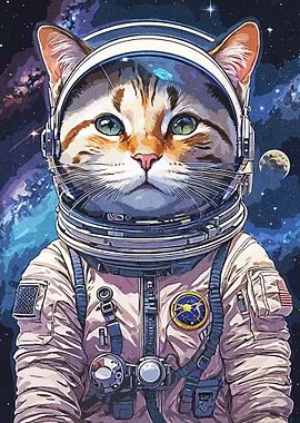 Cat Astronaut