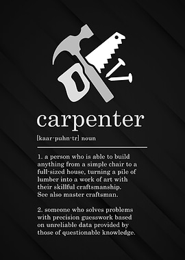 Funny Carpenter Definition