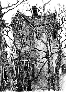 Gothic Haunted House