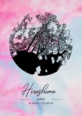 Hiroshima Beta Watercolor