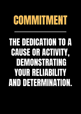 Commitment Definition