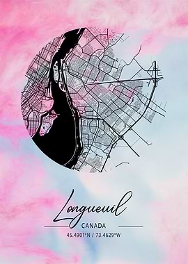 Longueuil Beta Watercolor