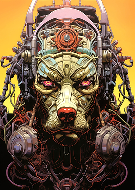 Cyborg Hund Iron Paw