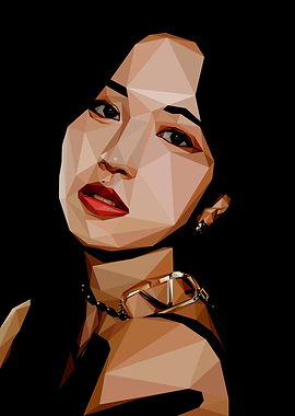 Mina Low Poly Look