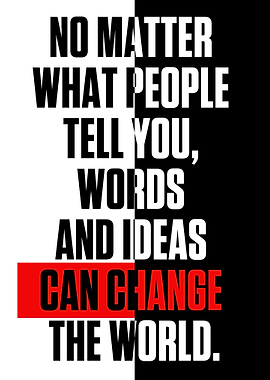 No matter what people tell