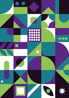 Abstract Geometry Pattern