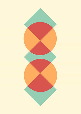 Abstract modern minimalist