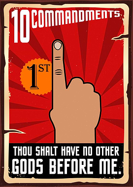 First of 10 Commandments
