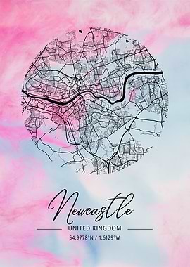 Newcastle Beta Watercolor