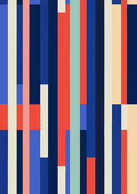 Vertical stripes pattern 1