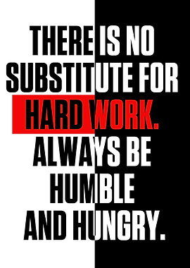 There is no substitute for