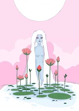 little girl of nymphea