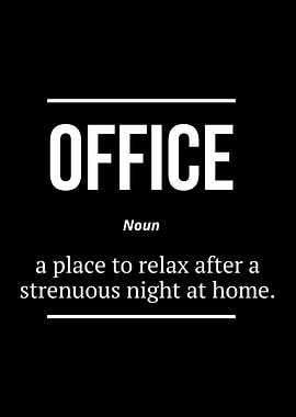 Office Funny Dictionary