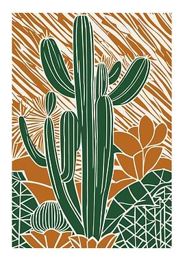 Cactus Texas Poster
