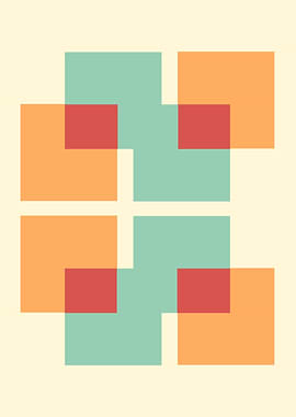 Abstract modern minimalist