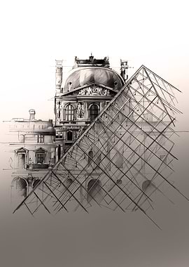 THE LOUVRE PYRAMID