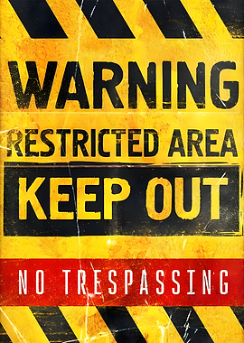 WARNING NO TRESPASSING